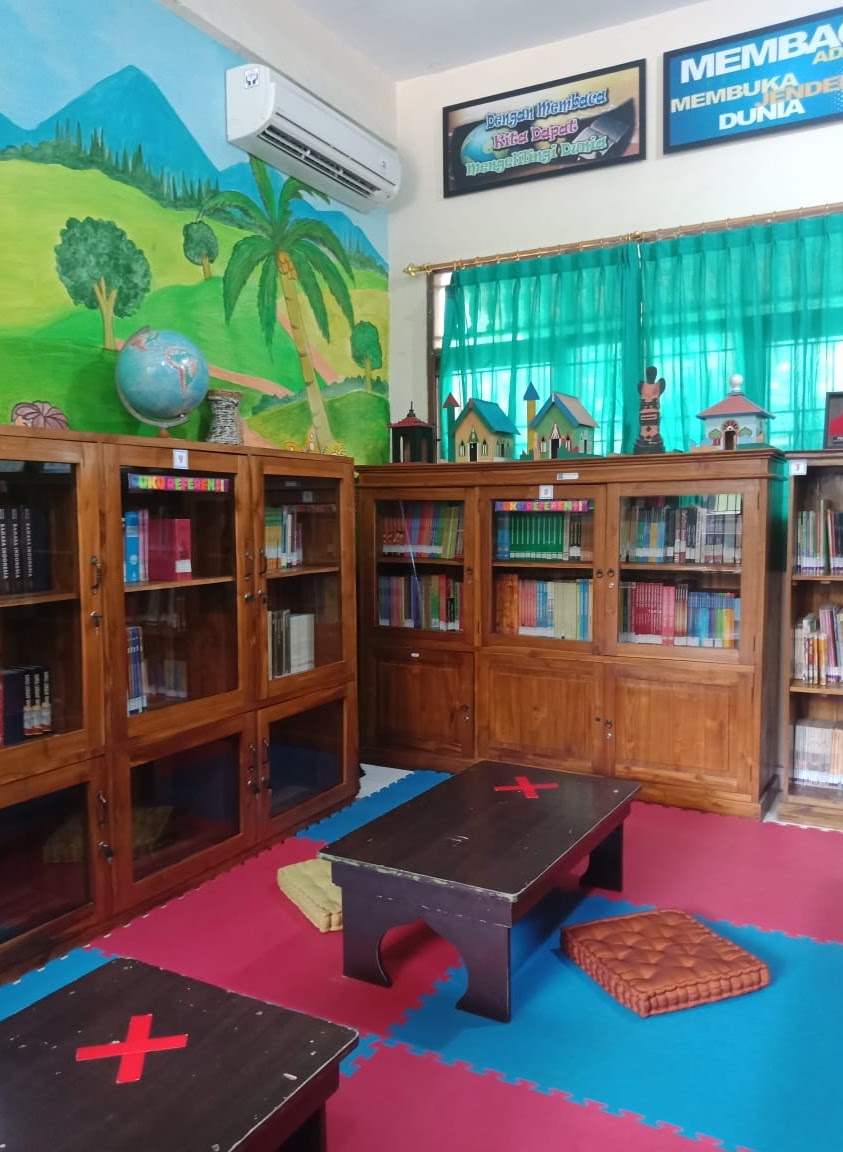 Fasilitas yang ada di perpustakaan vidyapustaka